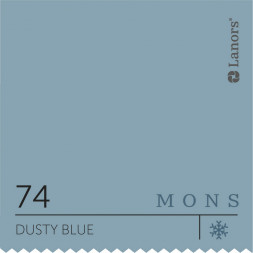 Краска Lanors Mons «Dusty Blue» (Пыльный синий), 74